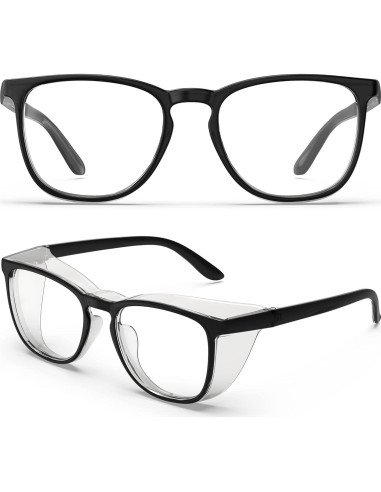 Gafas de Seguridad Anti-Vaho y Anti-Luz Azul - Negro