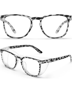 Gafas de Seguridad Antivaho Antirayaduras Gris Leopardo 2