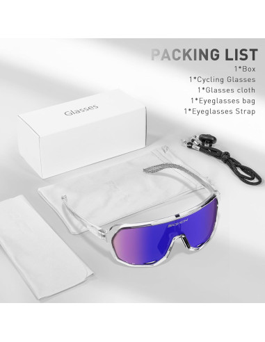 Gafas de Ciclismo SCVCN DZ-S63 UV400 Polarizadas