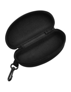 Estuche Duro Impermeable para Gafas de Sol Negro 17x7.5cm 2