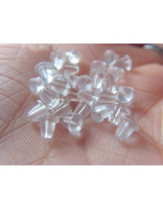 Pines de Plástico Invisible Elfstone 3mm para Pendientes - 200 Piezas 2