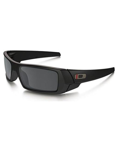 Gafas de sol Oakley Gascan 60mm Negro Mate y Rojo