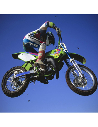 Gafas de motocross ADCGank B03, anti-niebla, negras y plateadas