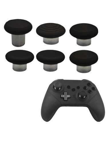 6 Palancas de Control para Xbox Elite 2 - Reemplazo Negro