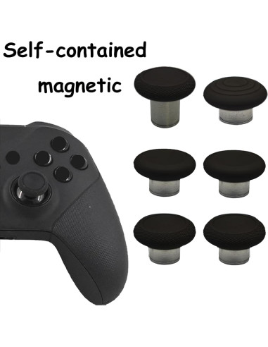 6 Palancas de Control para Xbox Elite 2 - Reemplazo Negro