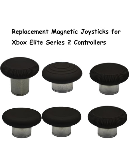 6 Palancas de Control para Xbox Elite 2 - Reemplazo Negro