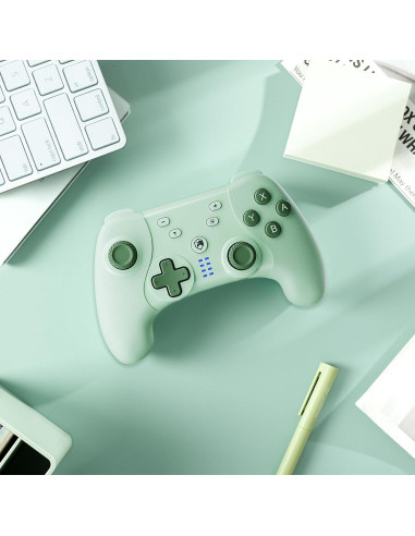 Controlador Inalámbrico ECHTPower Multiplataforma con Joystick Hall