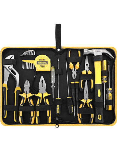 Juego de Herramientas DOWELL 24 Piezas con Estuche