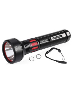 Linterna Táctica CIVICTOR T5 Plus 900 Lúmenes IP68 365m