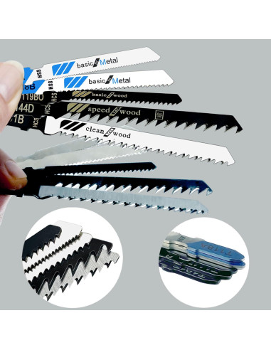 Juego de 20 Cuchillas de Sierra de Calar Triwenve HCS/HSS