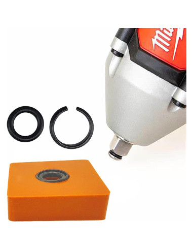 10 Anillos de Retención para Llave de Impacto 3/8" Milwaukee