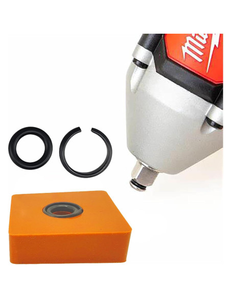 10 Anillos de Retención para Llave de Impacto 3/8" Milwaukee