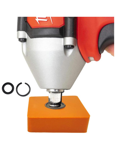 10 Anillos de Retención para Llave de Impacto 3/8" Milwaukee