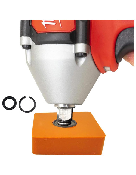 10 Anillos de Retención para Llave de Impacto 3/8" Milwaukee