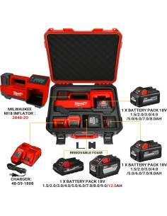 Funda Dura Impermeable HOSOCASE para Inflador Milwaukee M18 2