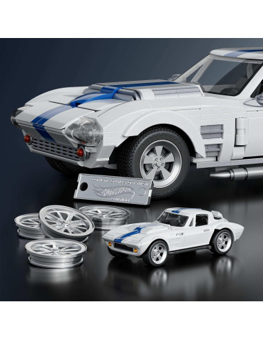 Set de Construcción Corvette Grand Sport Mattel 918 Piezas