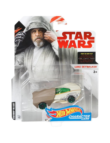 Auto Hot Wheels Star Wars Luke Skywalker 1:64 Mattel