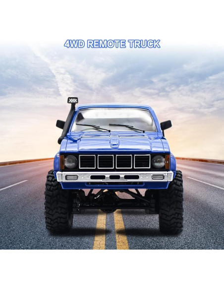 Camión Crawler RC Mostop C24 4x4 Todo Terreno LED