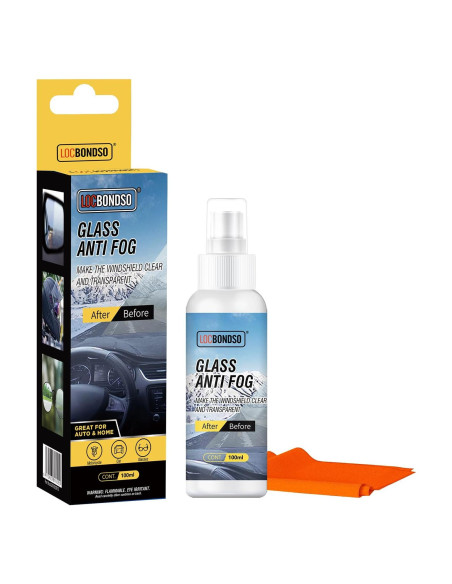 Spray Antivaho LOCBONDSO 100ml para Gafas y Parabrisas Spray Antivaho LOCBONDSO 100ml para Gafas y Parabrisas