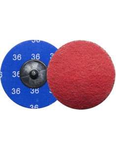 Discos de Lijado Cerámico 75 mm Benchmark Abrasives - 500 Paquete 24 Grano 2