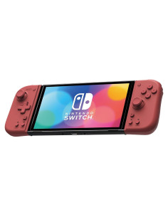 Controlador Ergonómico HORI Split Pad Compact para Nintendo Switch - Rojo Albaricoque