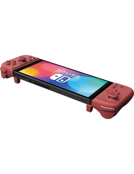 Controlador Ergonómico HORI Split Pad Compact para Nintendo Switch - Rojo Albaricoque