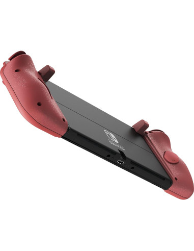 Controlador Ergonómico HORI Split Pad Compact para Nintendo Switch - Rojo Albaricoque