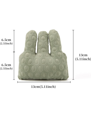 Cojín de Contractura de Mano GZFQJJ Verde Claro - Rehabilitación