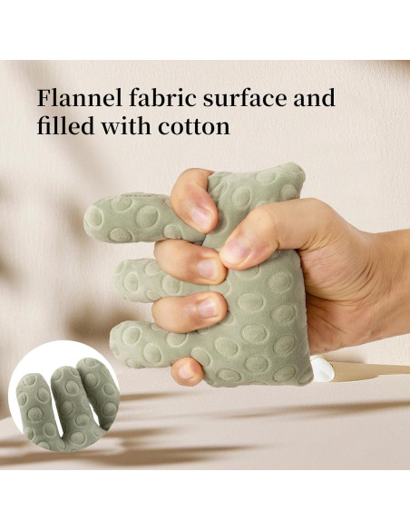 Cojín de Contractura de Mano GZFQJJ Verde Claro - Rehabilitación