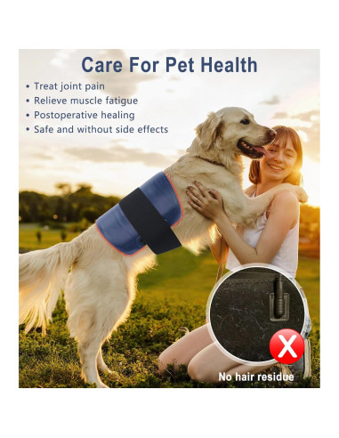 Cinturón Terapia Luz Roja Icbgre Inalámbrico 20x43cm