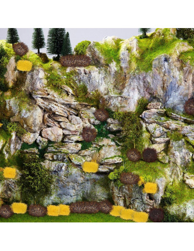 234 Mechones de Hierba Estática CraftyDream Multicolor