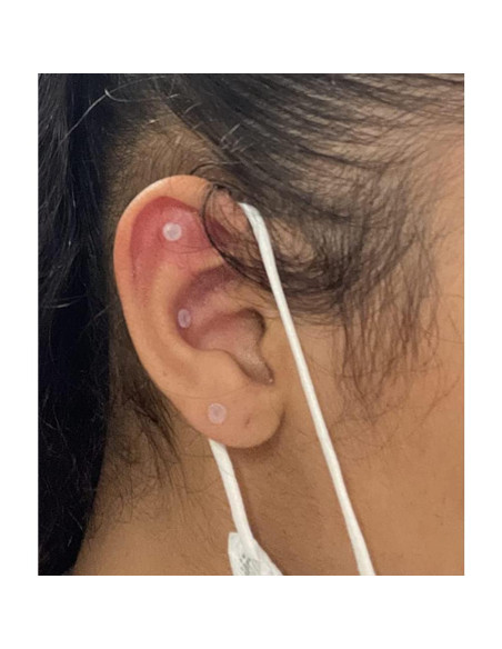 Pendientes Transparentes MODRSA 16g para Cartílago y Labret