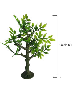 12 Figuras de Árboles de Modelo Arcady 15 cm para Manualidades 2