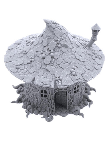Cabaña de Hongo Goblin Printable Scenery 28mm RPG Wargame