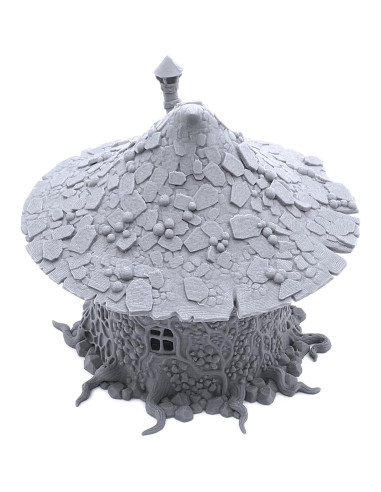 Cabaña de Hongo Goblin Printable Scenery 28mm RPG Wargame