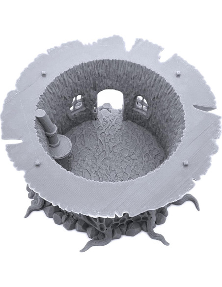 Cabaña de Hongo Goblin Printable Scenery 28mm RPG Wargame