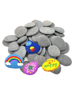 50PCS Rocas Naturales para Pintar Lifetop 3,81-7,62 cm