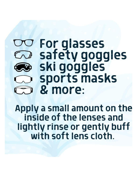 Stream2Sea Desempañante Biodegradable 3x2 Fl Oz para Gafas