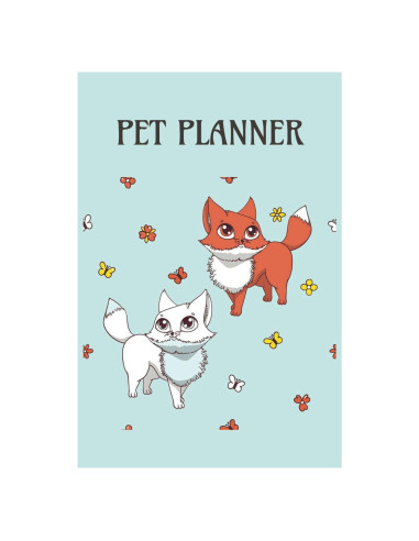 Planificador de Cuidado de Mascotas Life Books 365 Páginas