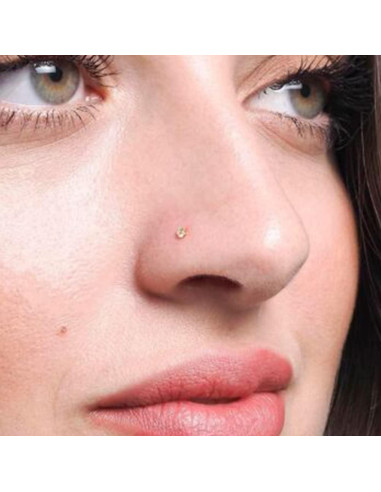 Pendientes Transparentes MODRSA 16g para Cartílago y Labret