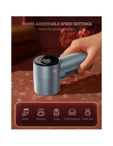 Raspador de Pelusa Eléctrico coldSky YM06 3 Velocidades