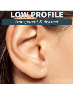 Pendientes Transparentes Bioflex WildVibe 20g para Deportes 2