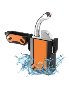 Encendedor de Campamento TIKETT TK6 Naranja Recargable USB