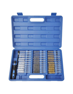 Juego de Cepillos de Alambre 38 Piezas WINTOOLS Acero Nylon