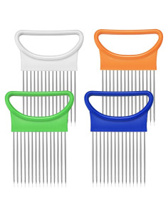 4 Sostenedores de Cebolla Boao Acero Inoxidable 11x7.5cm