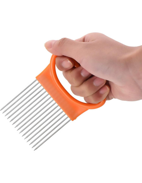 4 Sostenedores de Cebolla Boao Acero Inoxidable 11x7.5cm