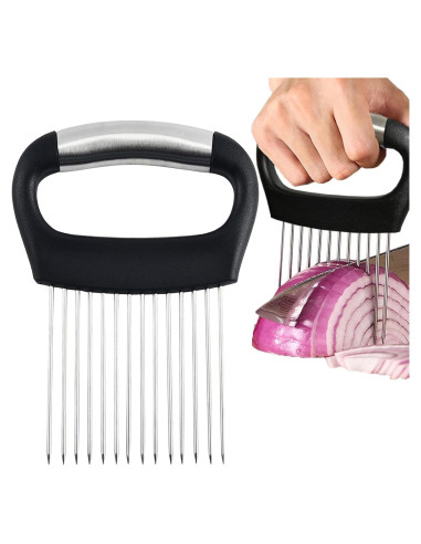 Cortador de Cebolla FATUXZ de Acero Inoxidable 20 cm