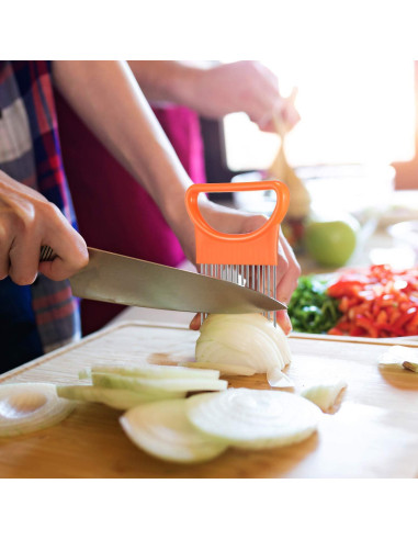 4 Sostenedores de Cebolla Boao Acero Inoxidable 11x7.5cm