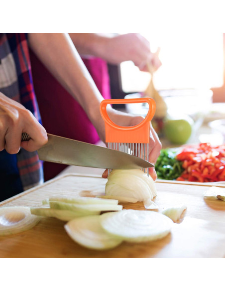 4 Sostenedores de Cebolla Boao Acero Inoxidable 11x7.5cm