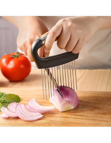 Cortador de Cebolla FATUXZ de Acero Inoxidable 20 cm